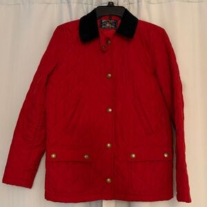 American Living Women’s Red Barn Chore Quilted Puffer Coat Cottagecore‎